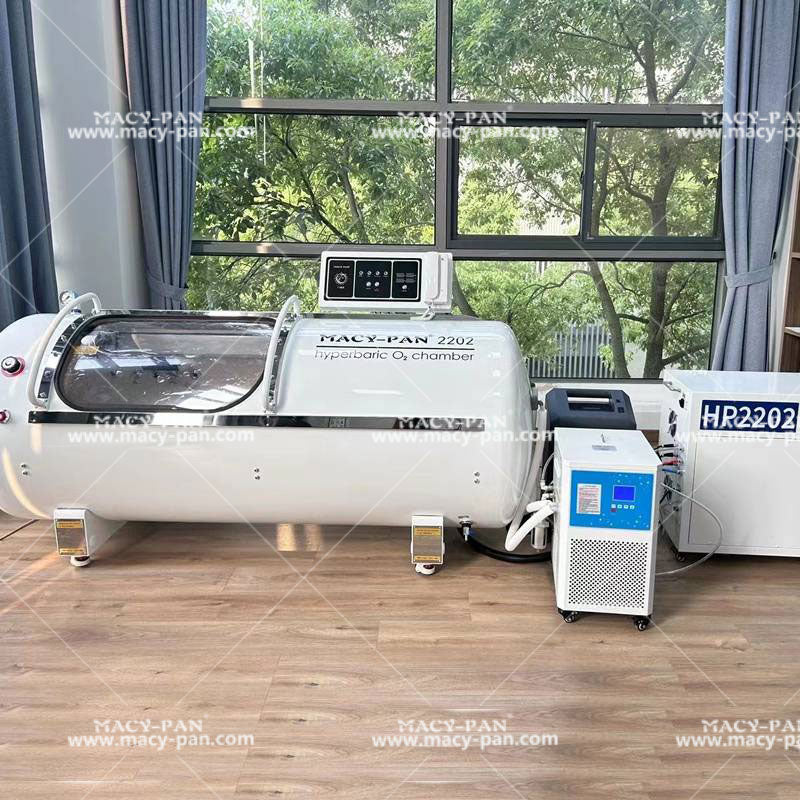 MACY-PAN HP2202 Hard Shell Hyperbaric Chamber 2ATA Stainless Steel