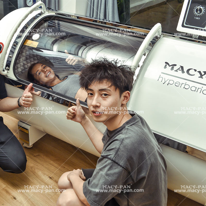 MACY-PAN HP2202 Hard Shell Hyperbaric Chamber 2ATA Stainless Steel