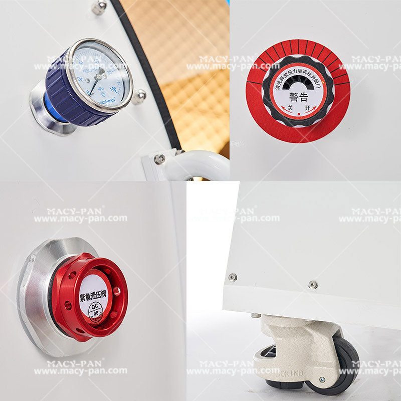 MACYPAN HP2202 2.0 ATA 40 inch hard shell hyperbaric chamber