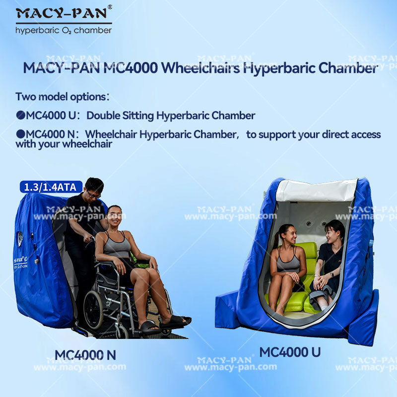 MACY-PAN MC4000 Wheelchair Hyperbaric Chamber 1.4ATA Dual Person