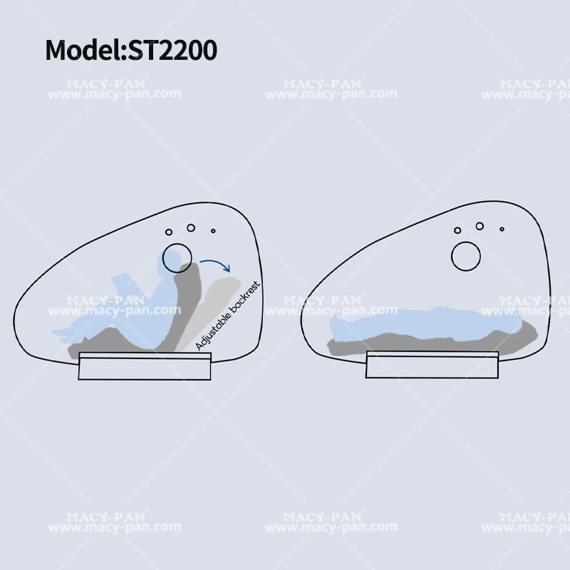 MACY-PAN ST2200 Soft Sitting Hyperbaric Chamber 1.4ATA Dual Seat