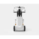 Front view white mobility scooter