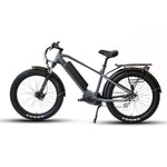 Eunorau 48V 1000W BAFANG Mid-Motor eBike 60mi 26" Fat Tire 7spd