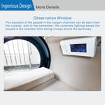 TecnoLay Ultra P 2.0 ATA Hard Shell Lying Hyperbaric Chamber BIBS