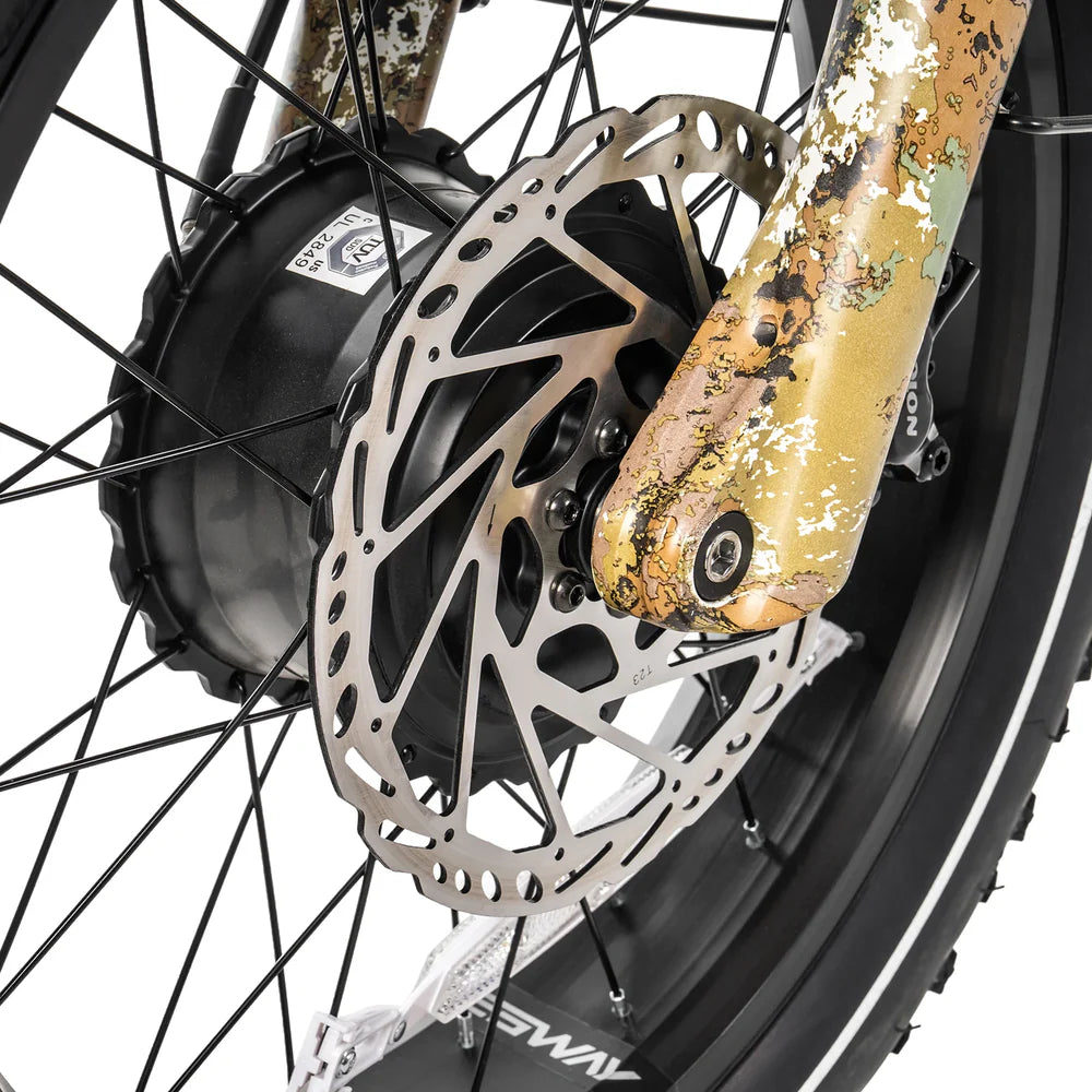 TESWAY X7 AWD E-Bike – Dual Motor 3600W & 200 N·m Torque