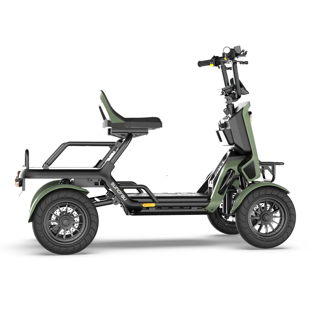 EUNORAU S500 Electric Utility Quad 500W 48V 27AH 4-Wheel Cargo