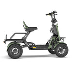 EUNORAU S500 Electric Utility Quad 500W 48V 27AH 4-Wheel Cargo