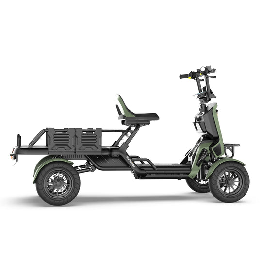 EUNORAU S1000 Electric Utility Quad 1000W 48V 27AH 4-Wheel Cargo