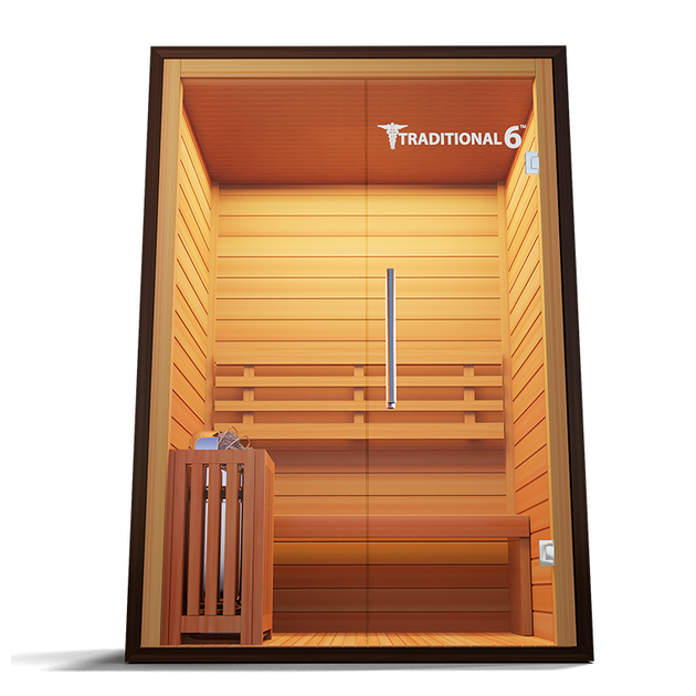 Traditional 6 Sauna | Triple Heat Sauna | Medical Sauna