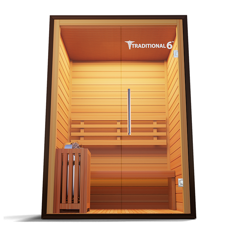 Traditional 6 Sauna | Triple Heat Sauna | Medical Sauna