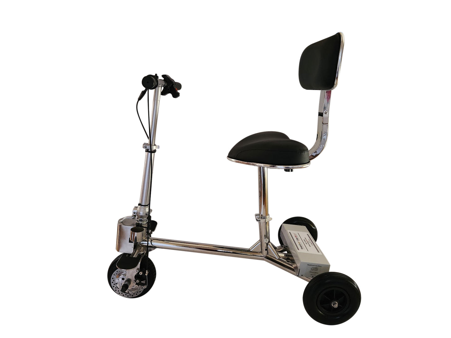 SmartScoot lightweight foldable 3-wheel mobility scooter