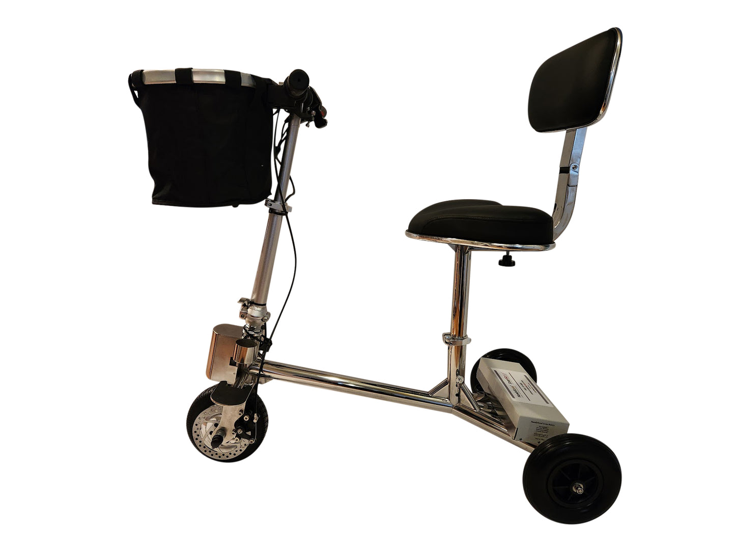 SmartScoot lightweight foldable 3-wheel mobility scooter