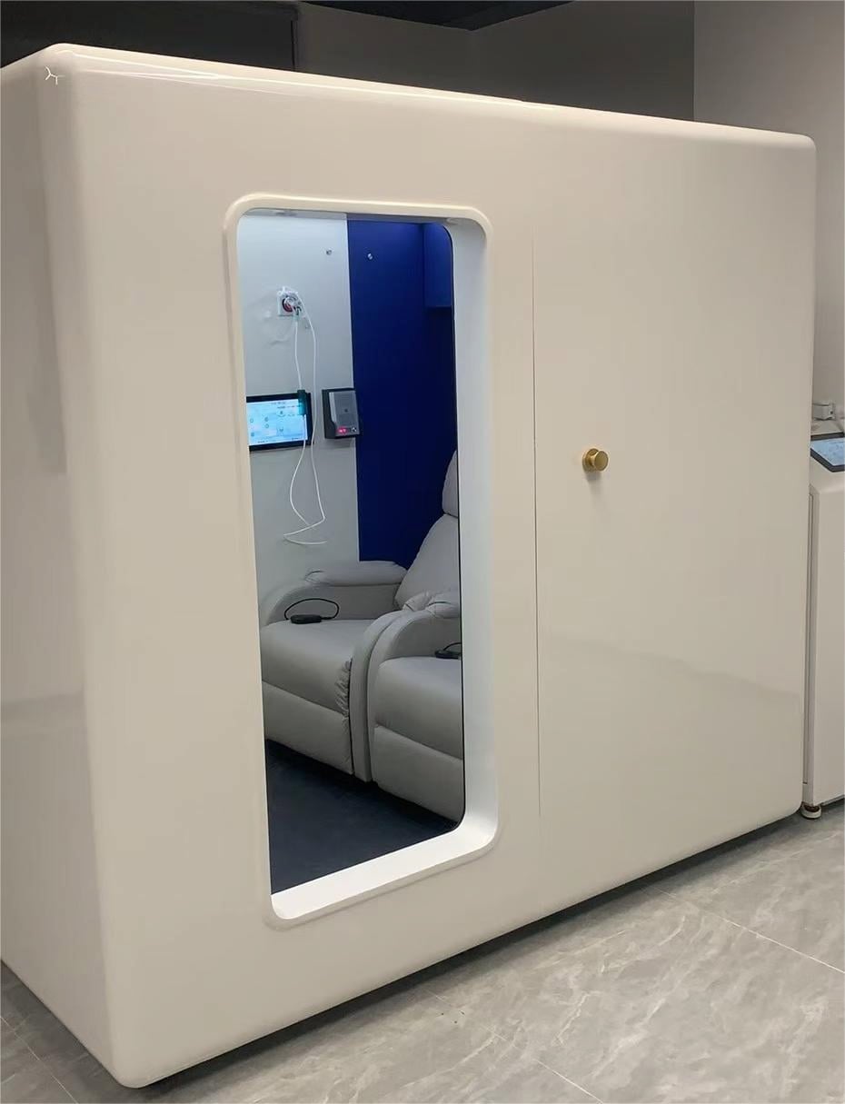 Tecnotu Duo Series 2-Person Modular Carbon Steel Hyperbaric Chamber