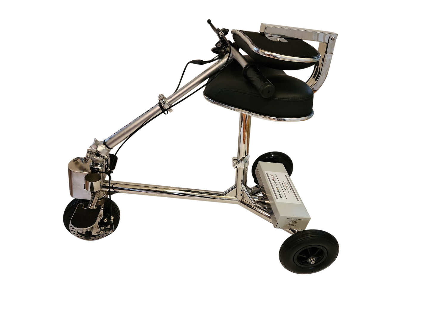 SmartScoot lightweight foldable 3-wheel mobility scooter