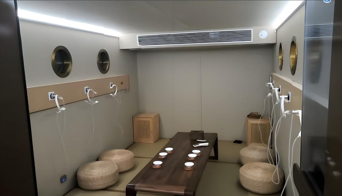 Tecnotu Maxi Series 1.5 ATA 6-Person Modular Hyperbaric Oxygen Suite