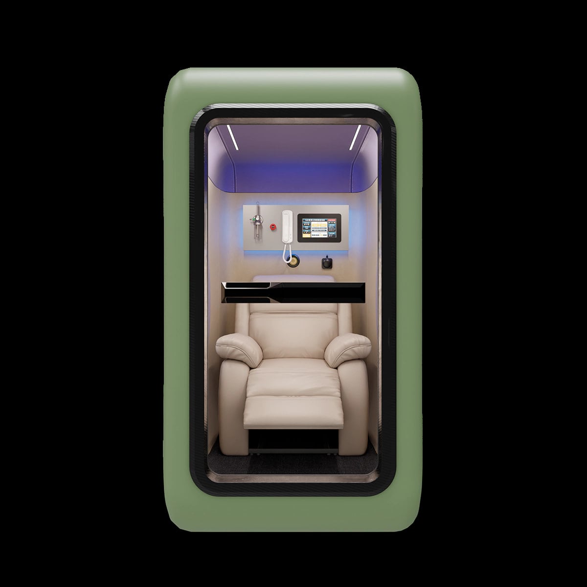 Tecnotu 2.0 ATA Carbon Fiber Hard Shell Hyperbaric Chamber BIBS