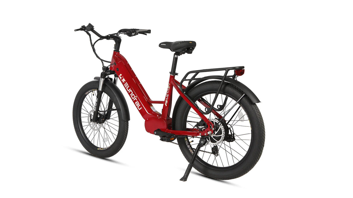 EUNORAU Meta24 1.0 48V 500W Torque Sensor 24" Fat Tire eBike 100mi