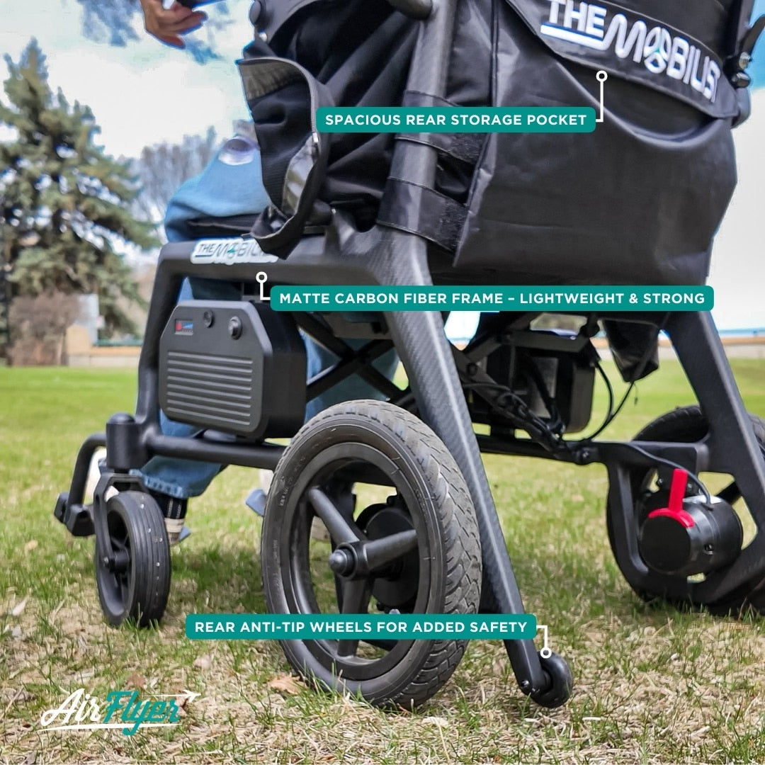 AirFlyer Wheelchair | Ultra Light Electric | Carbon Fibre Chair