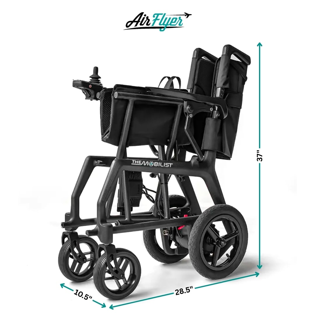 AirFlyer Wheelchair | Ultra Light Electric | Carbon Fibre Chair