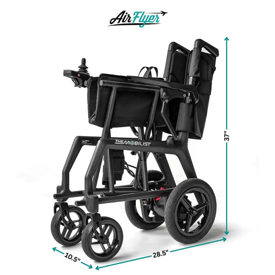 AirFlyer Wheelchair | Ultra Light Electric | Carbon Fibre Chair