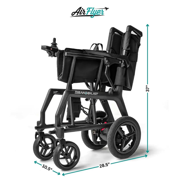 AirFlyer Wheelchair | Ultra Light Electric | Carbon Fibre Chair