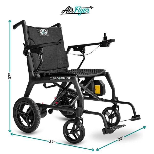 AirFlyer Wheelchair | Ultra Light Electric | Carbon Fibre Chair