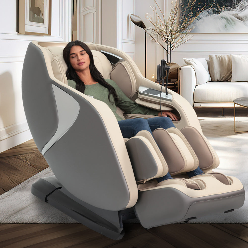 Kyota Joubu M880 4D Zero Gravity Massage Chair | Gray/Tan