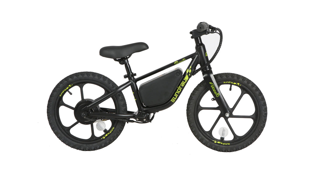 EUNORAU eKids16 24V 180W Kids Balance eBike 3 Speeds Ages 5 Plus
