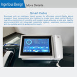 TecnoLay Ultra P 2.0 ATA Hard Shell Lying Hyperbaric Chamber BIBS