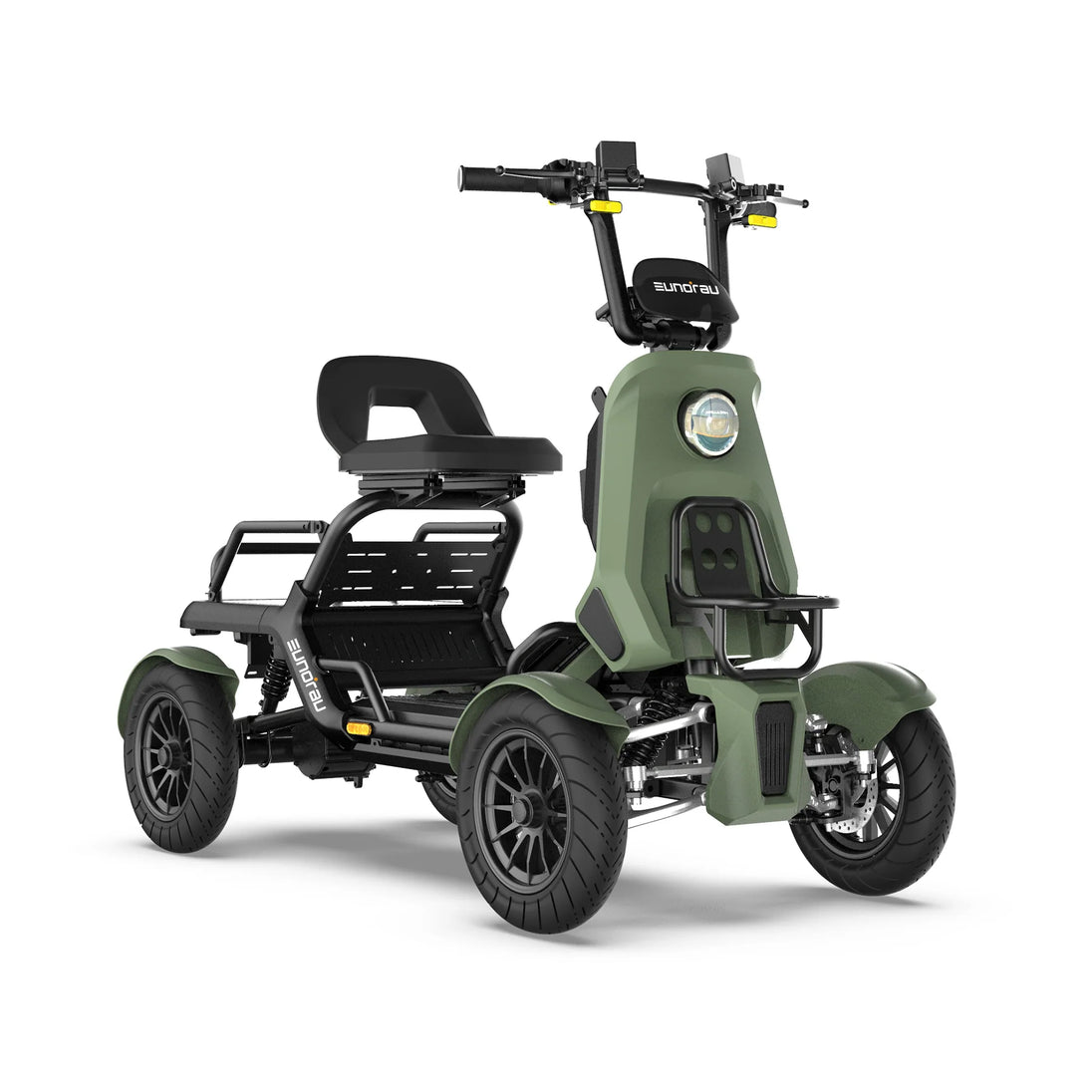 EUNORAU S500 Electric Utility Quad 500W 48V 27AH 4-Wheel Cargo