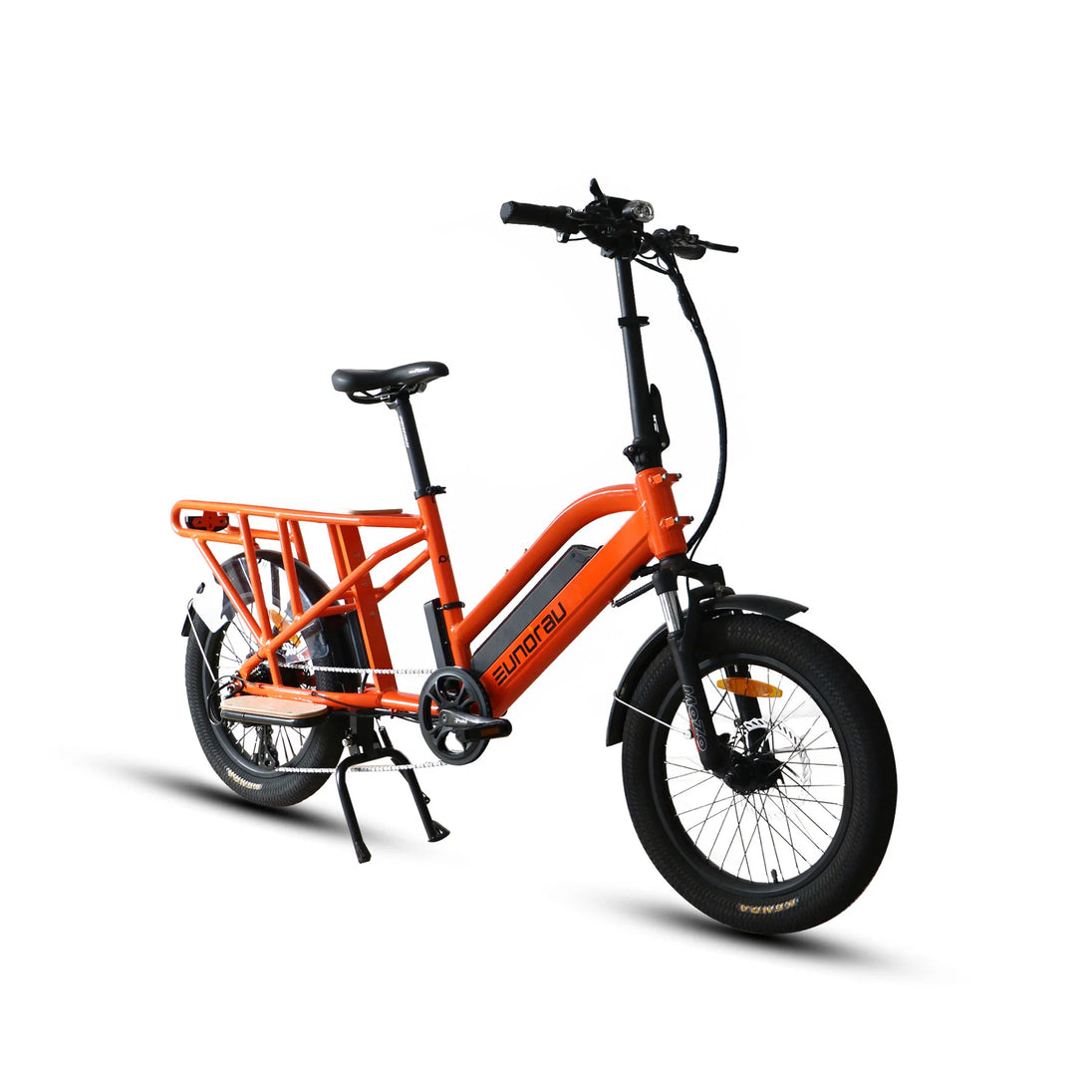 EUNORAU G30-Cargo 2.0 48V 500W Long-Tail Cargo eBike 440lbs 20"