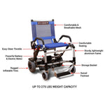 Journey Zinger folding power chair – image 5