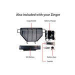 Journey Zinger folding power chair – image 9
