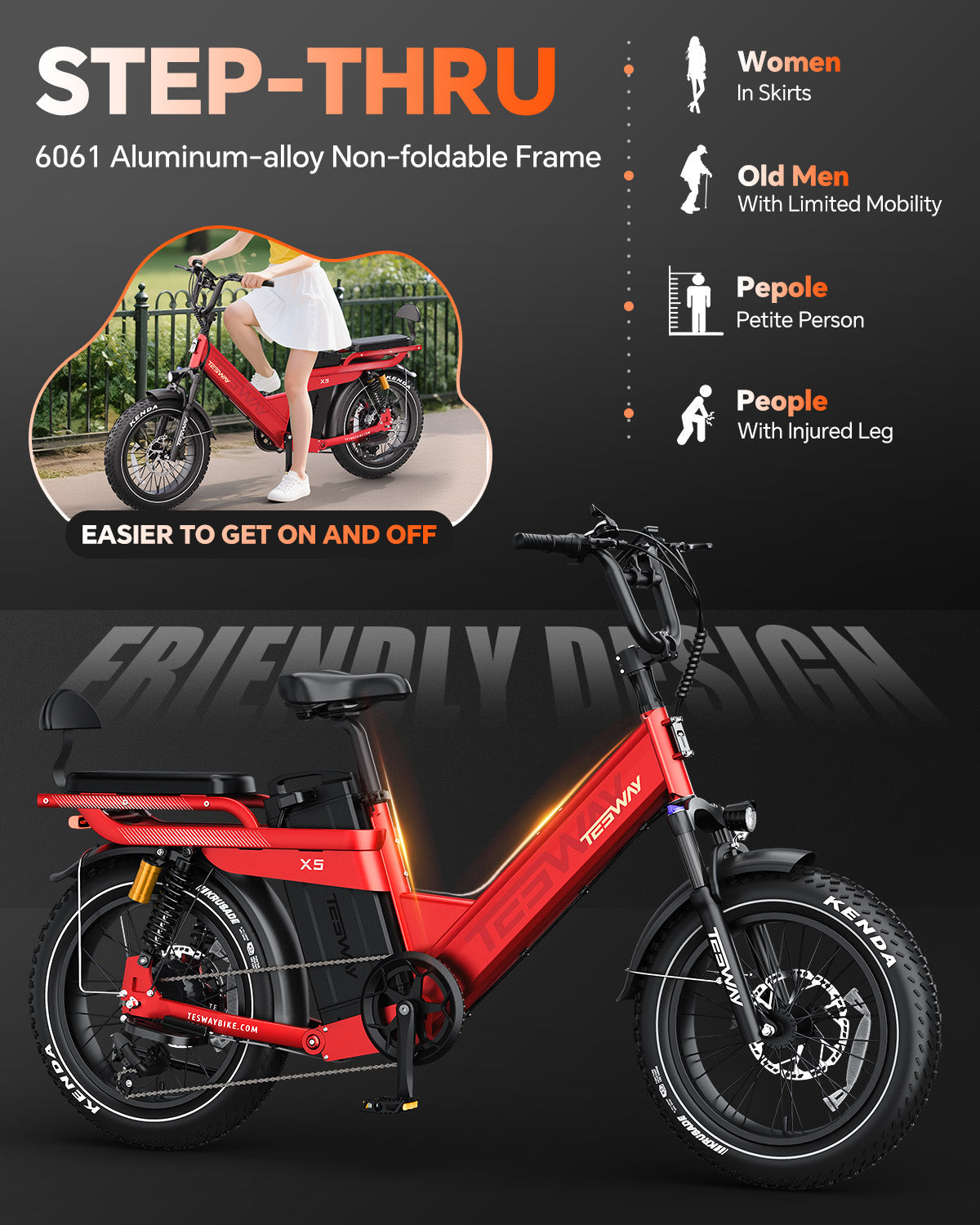 TESWAY X7 PRO Ebike
