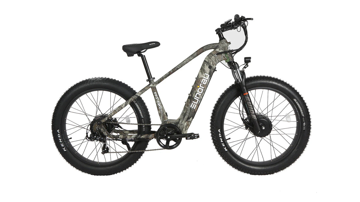 EUNORAU Fat-AWD 2.0 48V Dual 500W Motor Fat Tire eBike 80mi LG