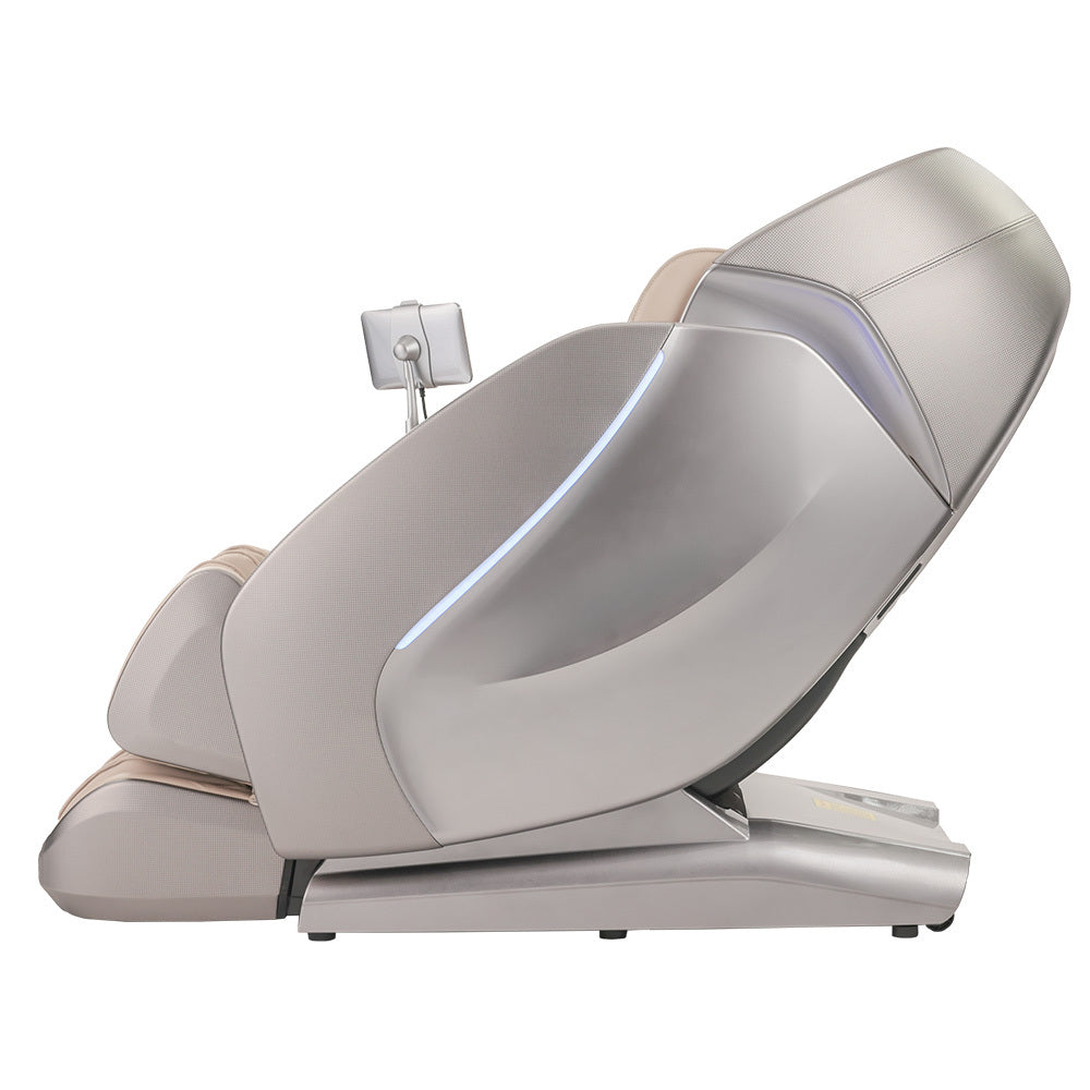 Kyota Hatsumei M900 AI 4D Massage Chair | Gray/Tan