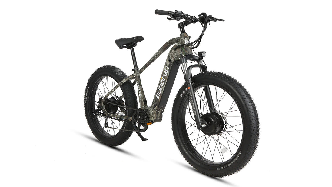 EUNORAU Fat-AWD 2.0 48V Dual 500W Motor Fat Tire eBike 80mi LG