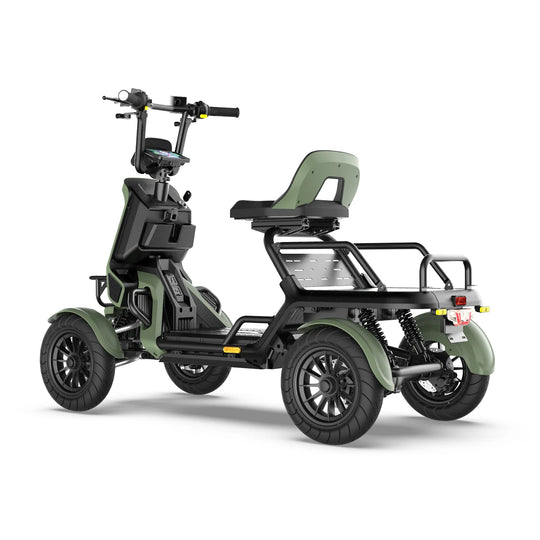 EUNORAU S500 Electric Utility Quad 500W 48V 27AH 4-Wheel Cargo