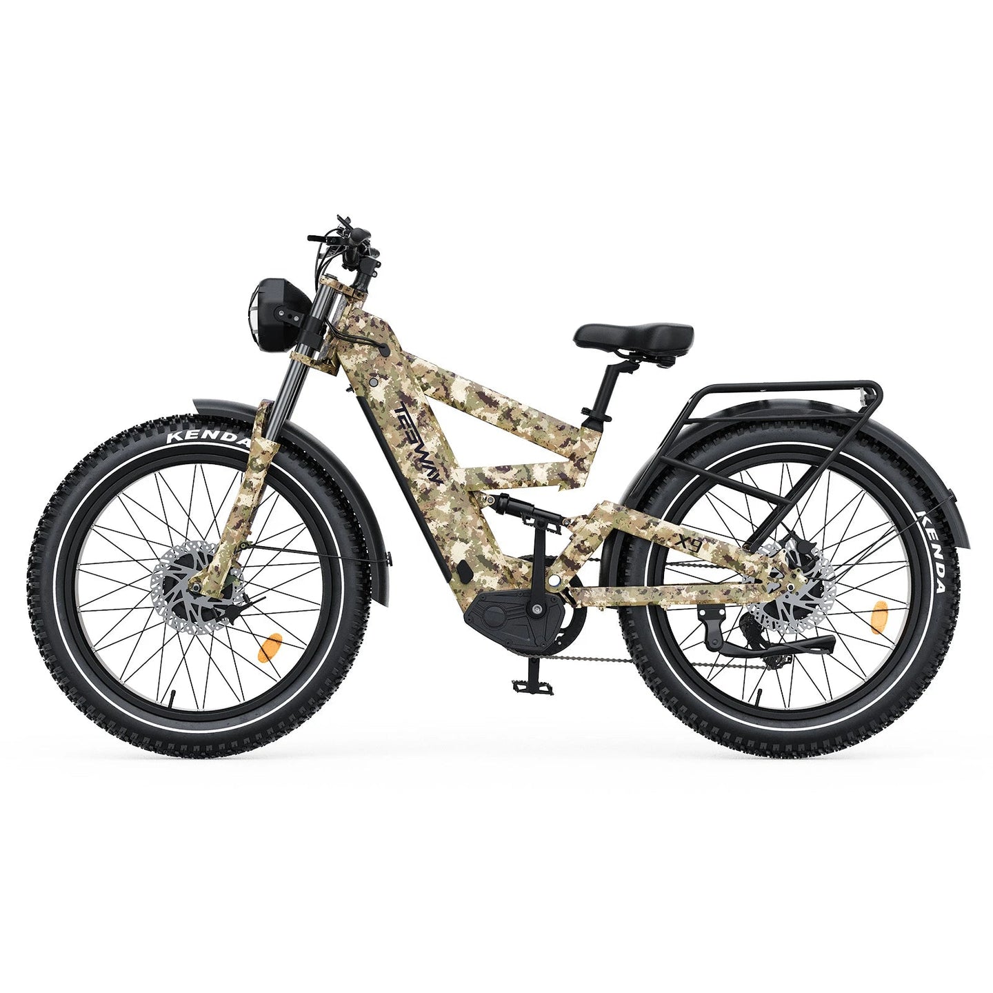 TESWAY X9 Ultra E-MTB – 60V 4000W Dual Motor Samsung Battery