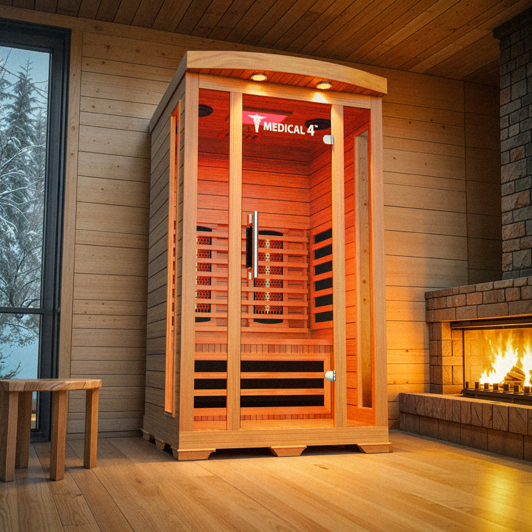 Model 4 Sauna | Full Spectrum Sauna | Infrared Home Sauna