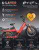 TESWAY X5 Pro Cargo E-Bike – 2000W 200-Mile Family Hauler