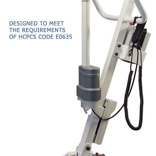 Lumex LF1090 Bariatric Electric Patient Lift – Battery-Powered Full-Body Transfer Aid for Adults & Seniors, 600 lb Capacity