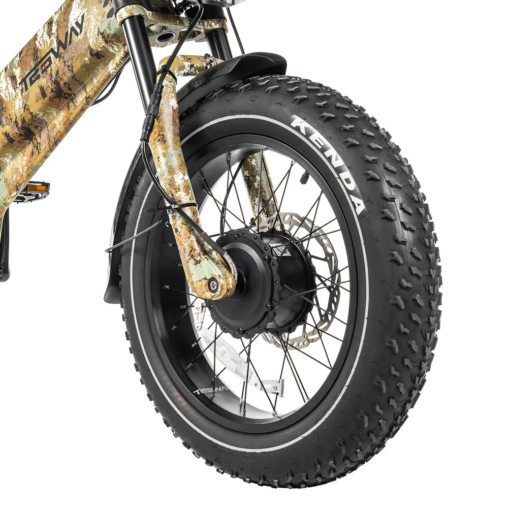TESWAY X7 AWD E-Bike – Dual Motor 3600W & 200 N·m Torque