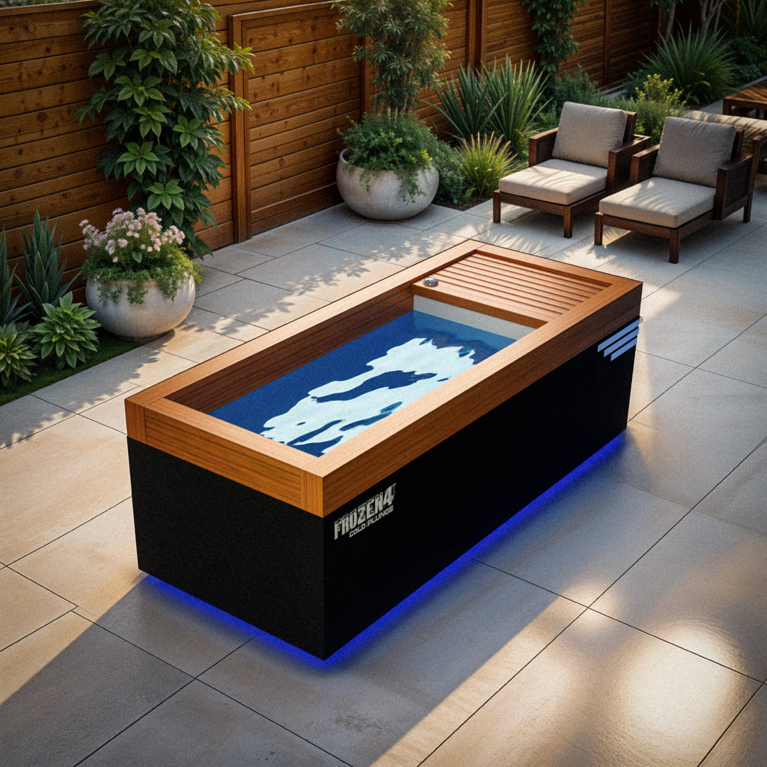 Frozen 4 Cold Plunge | Extra Large Ice Bath | Cold Therapy Tub