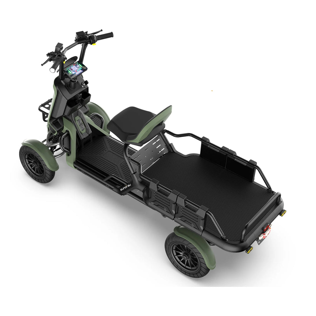 EUNORAU S1000 Electric Utility Quad 1000W 48V 27AH 4-Wheel Cargo