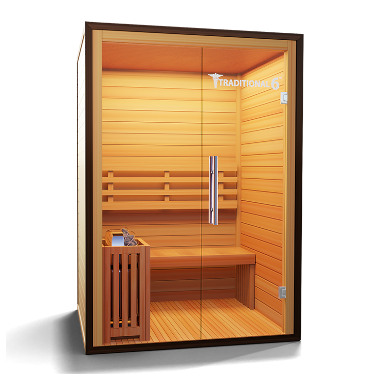 Traditional 6 Sauna | Triple Heat Sauna | Medical Sauna