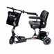 Black SnapnGo electric mobility scooter