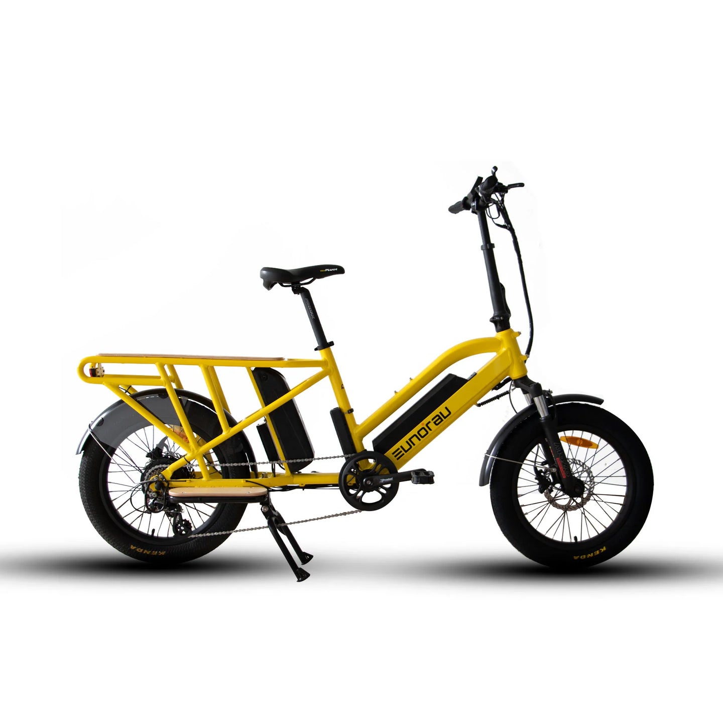 EUNORAU G30-Cargo 2.0 48V 500W Long-Tail Cargo eBike 440lbs 20"