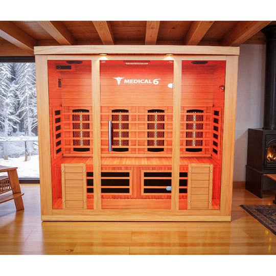 Model 6 Sauna | Full Spectrum Sauna | Infrared Therapy Sauna