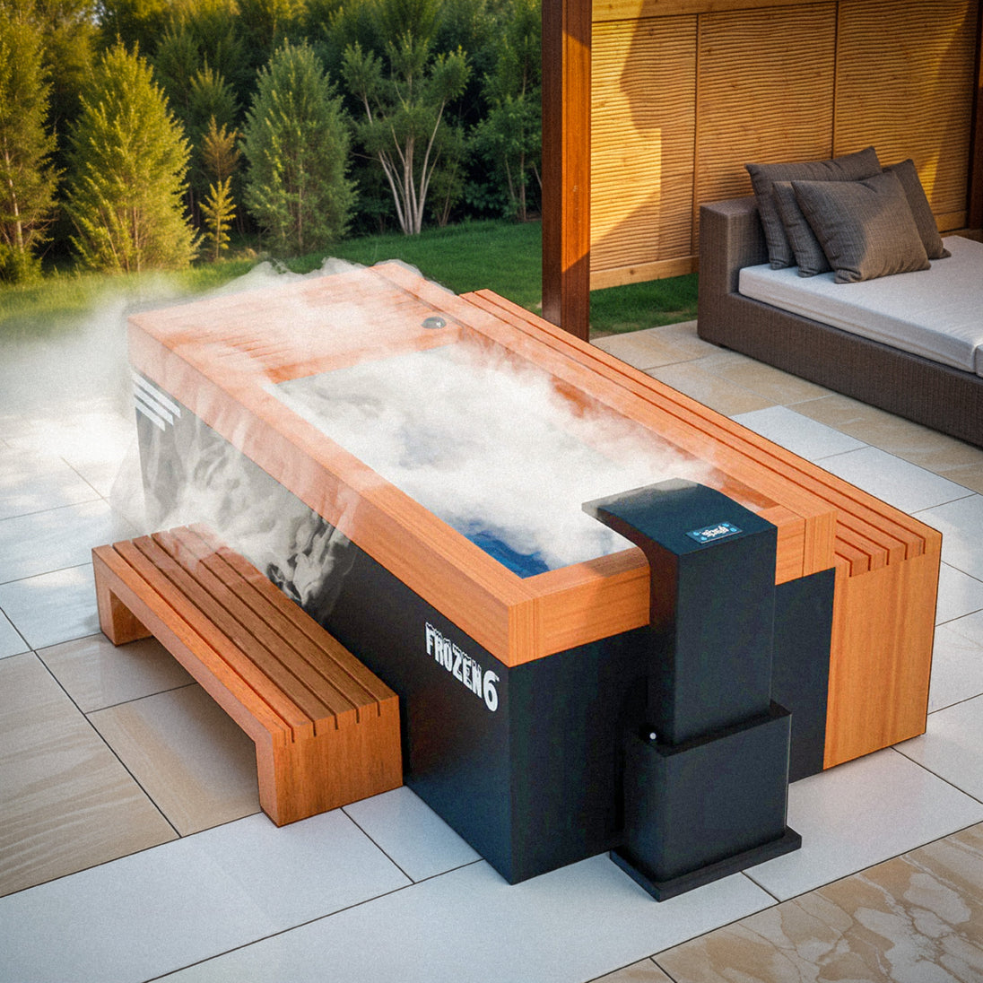 Frozen 6 Cold Plunge | Extra Large Ice Bath | Cold Therapy System